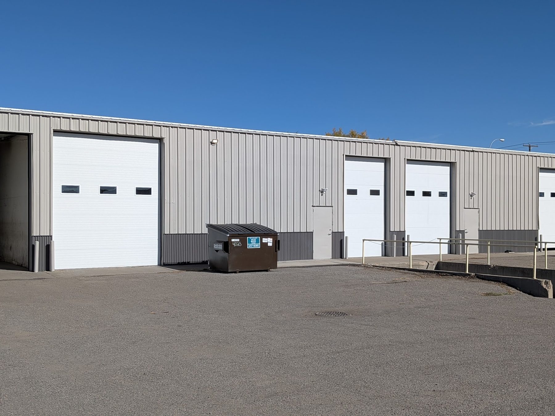 Exterior of Dolomites Capital-owned industrial property in Billings, Montana