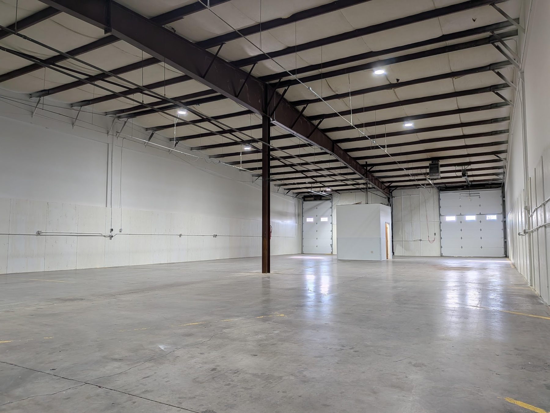 Interior of Dolomites Capital-owned industrial property in Billings, Montana